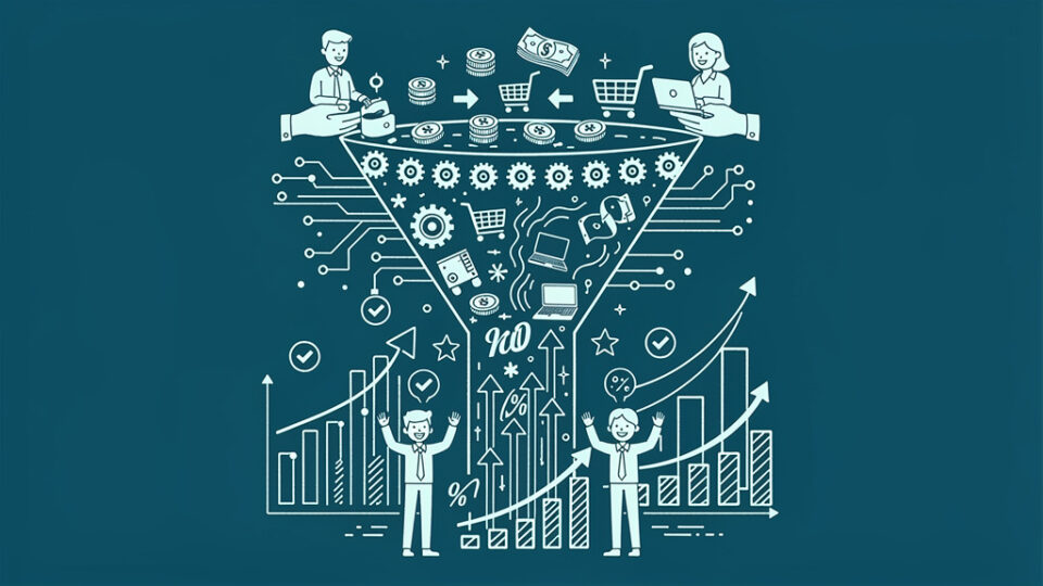 Jak automatyczny lejek sprzedaży zwiększył ROI o 240% w firmie usługowej