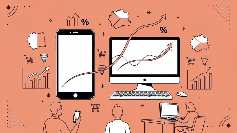 Statystyki e-commerce 2026: Mobile vs Desktop w Europie Środkowej